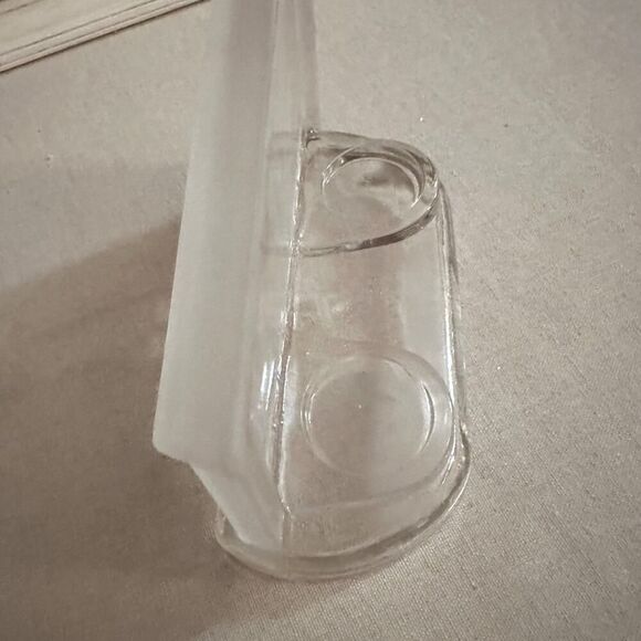 Vintage All the Trimmings embossed crystal nativity scene w silver star. - Picture 7 of 10